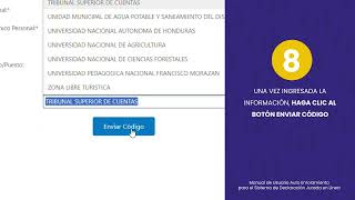 FORMULARIO DE AUTO ENROLAMIENTO PARA EL SISTEMA DE DECLARACIÓN JURADA EN LÍNEA [upl. by Morita]