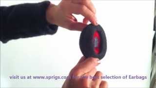 Earbags Bandless Earmuffs  Product Demo [upl. by Hau640]