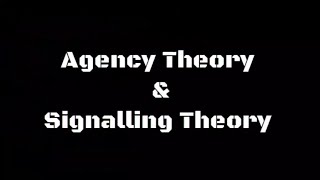 Teori Akuntansi  Agency Theory dan Signalling Theory [upl. by Hortensa154]