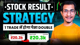 Stock Options Result Strategy  Stock Options Trading Strategy  100 Working [upl. by Krug]