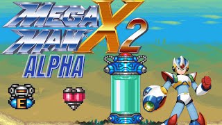 Mega Man X2 Alpha All Items Location  Shoryuken [upl. by Yrogreg]