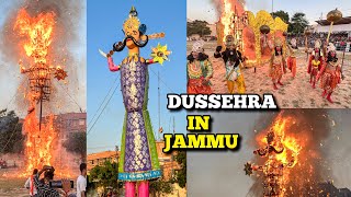 DUSSEHRA CELEBRATION IN JAMMU 2024  Parade Ground  DSBOSSKO VLOGS [upl. by Eradis]