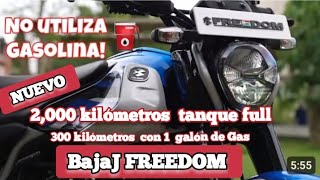 🔴🚨FREEDOM EN GAS 2000 KLM💥 TANQUE FULL 300 KLM 1 GALÓN DE GAS🙆🏻‍♂️🚨🔥 freedomparati viralvideo ⚠️ [upl. by Tsyhtema]