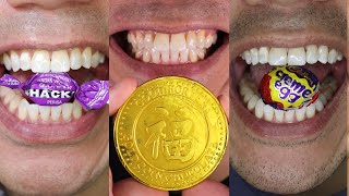 Chew Chew Chewing Chocolate and Candy ASMR Sounds [upl. by Schertz]