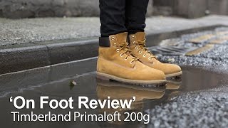 On Foot Review Timberland Primaloft 200g Boots [upl. by Bannister]