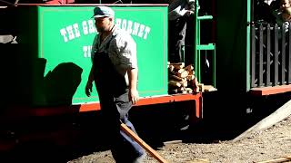 The Green Hornet steam train Timbertown Wauchope NSW [upl. by Inavoj711]