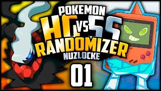 Pokemon Heart Gold amp Soul Silver Randomizer Nuzlocke Versus w Patterrz  Part 01  CHOOSIN TIME [upl. by Ailad]