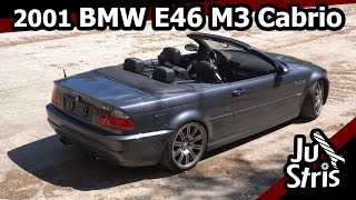 Review 2001 BMW E46 M3 Cabrio  Einfach 1 Traumwagen  JuStris Garage [upl. by Mesics]