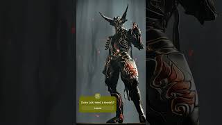 Loki Trickster god He will have the last laugh gaming warframeart warframe Loki [upl. by Dlawso304]