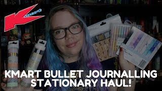 💸 Kmart Bullet Journalling Stationary Haul 🖍 [upl. by Paulsen55]