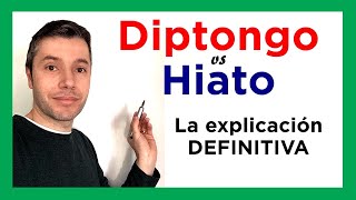 DIPTONGOS E HIATOS En español Aprende a distinguirlos FÁCILMENTE [upl. by Aerdna182]