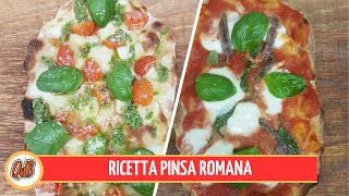 La Ricetta della Pinsa Romana Passo dopo Passo fino alla Precottura  Quelli di Bonci [upl. by Ythomit984]