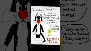 Sylvester and Tweety Bird Fanart looneytunes catandbird sylvesterandtweetybird felineandcanarie [upl. by Attener625]