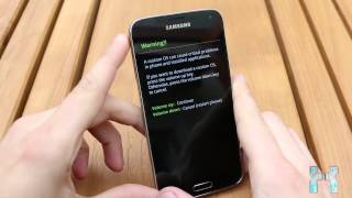 How to Enter Download Mode on the Samsung Galaxy S5  HD [upl. by Calderon]