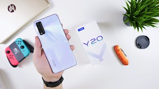 2 JUTAAN AJA  KOK MURAH   Unboxing vivo Y20 Indonesia [upl. by Ellednahs388]