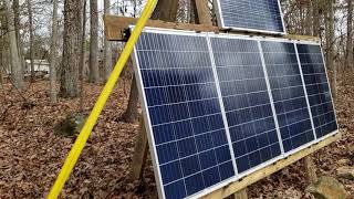 Installing 500w of Solar Panels in Series to the MPP Power Inverter  Part 6  Off Grid Solar System [upl. by Issiah]