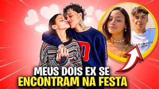 MEUS DOIS EX SE ENCONTRARAM NA FESTA deu briga [upl. by Dremann]