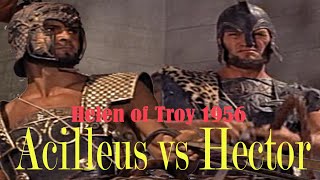 Achilles vs Hector in Helen of Troy 1956 [upl. by Kiyohara]