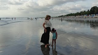 BALI  Beachwalk  Kuta Beach [upl. by Atikihs]