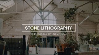 Printmaking Techniques and Processes Stone Lithography [upl. by Thorfinn]