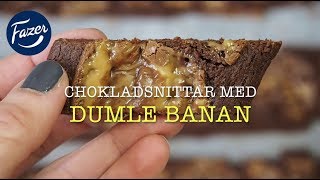 Chokladsnittar med Dumle banan [upl. by Portie]