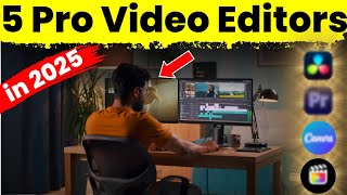 5 Best FREE Video Editing Software For PC 2025  Never Miss Out [upl. by Earal]