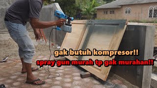 review elektric spraygun Multipro ESP800 JY  alat cat semprot murah yg gak murahan [upl. by Ahsimot40]