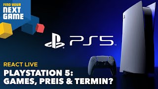 PLAYSTATION 5  Alle Infos Preis Release die Games [upl. by Genovera]