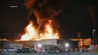 Massive Commercial Fire  C20 Clips [upl. by Creigh]