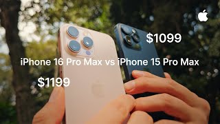 ¡iPhone 16 Pro Max vs iPhone 15 Pro Max [upl. by Leumek]