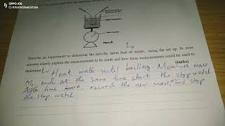 QUANTITY OF HEAT LATENT HEAT OF VAPORIZATION BY ELECTRICAL METHOD [upl. by Egidio]