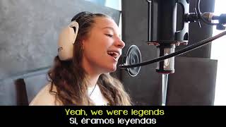 Mackenzie Ziegler  Legends Cover Letra en inglés y español [upl. by Arahd]