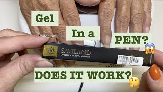 Saviland Gel Pen First Impressions and Review [upl. by Ailedua]