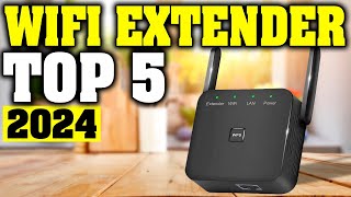 TOP 5 Best WiFi Extender 2024 [upl. by Lombardi]