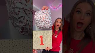 ASMR 12 Days of Xmas MYSTERY ADVENT CALENDAR  DAY 1🫢🎁 Shorts [upl. by Rempe]