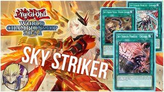 CONTROL THE GAME With SKY STRIKER WCS 2024 Replays  Decklist YuGiOh Master Duel [upl. by Enayr]