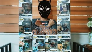 Pop Marvel  Black Panther Wakanda Forever Set Review [upl. by Tews]