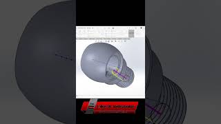 solidworks oil bolt design with round head solidworks viralshorts shorts engineering viral [upl. by Genesia]