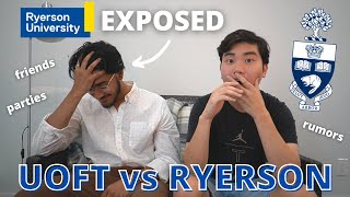 UOFT vs RYERSON  WHICH SCHOOL IS BETTER Toronto Metropolitan University  TMU [upl. by Revorg]