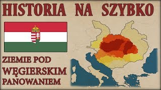 Ziemie pod panowaniem Węgier latami na mapach  Historia na Szybko [upl. by Sussi]