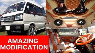 Suzuki Bolan cary daba New modification Decoration  Detail Review  Omni  SALE SALE [upl. by Silvio]