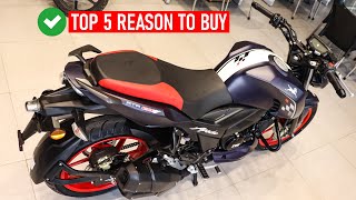 Top 5 Reason to Buy  TVS Apache RTR 160 4V New Model💥 Buy or Not  Best 160CC Bikes in India 2024 [upl. by Schulze]