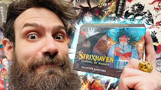 Collector Box di MTG Strixhaven Alla ricerca delle carte giapponesi Archivio Mistico 🇯🇵 [upl. by Dotson]