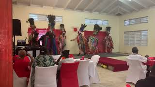 Dancing at the St Peter’s Anglican Church for a Valentines Day Event 🕺🏾🥁💃🏾🎭🇰🇳 [upl. by Bois]