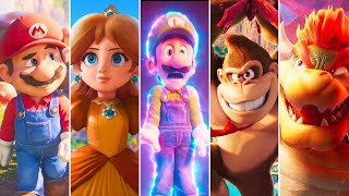 Super Mario Movie  ALL CHARACTERES 2023 HD [upl. by Haldeman]