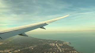 Royal Jordanian Boeing 787 Landing in Chicago O’Hare [upl. by Ailil]