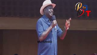 FINALLY RAILA ENDORSES KALONZO AS AZIMIOS PRESIDENTIAL CANDIDATE 2027 IN SIAYARUTO SHOCKED [upl. by Atikihs]