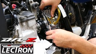 DRZ400SM Lectron Carb Install and Review [upl. by Caralie962]