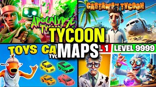 10 BEST Fortnite Tycoon Creative Maps in 2024 2 [upl. by Arny]