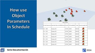 Archicad How use object parameters in Schedule [upl. by Genvieve992]